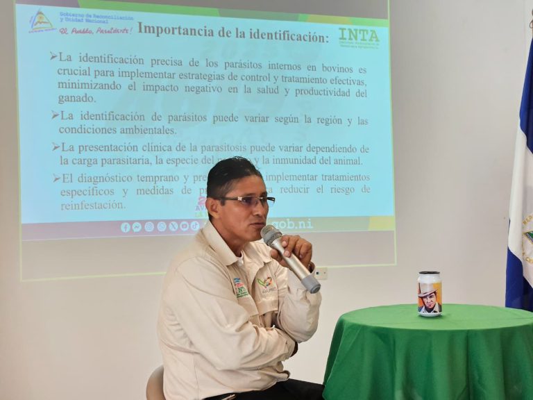 Conferencia sobre identificación, manejo y control de parásitos internos en bovinos
